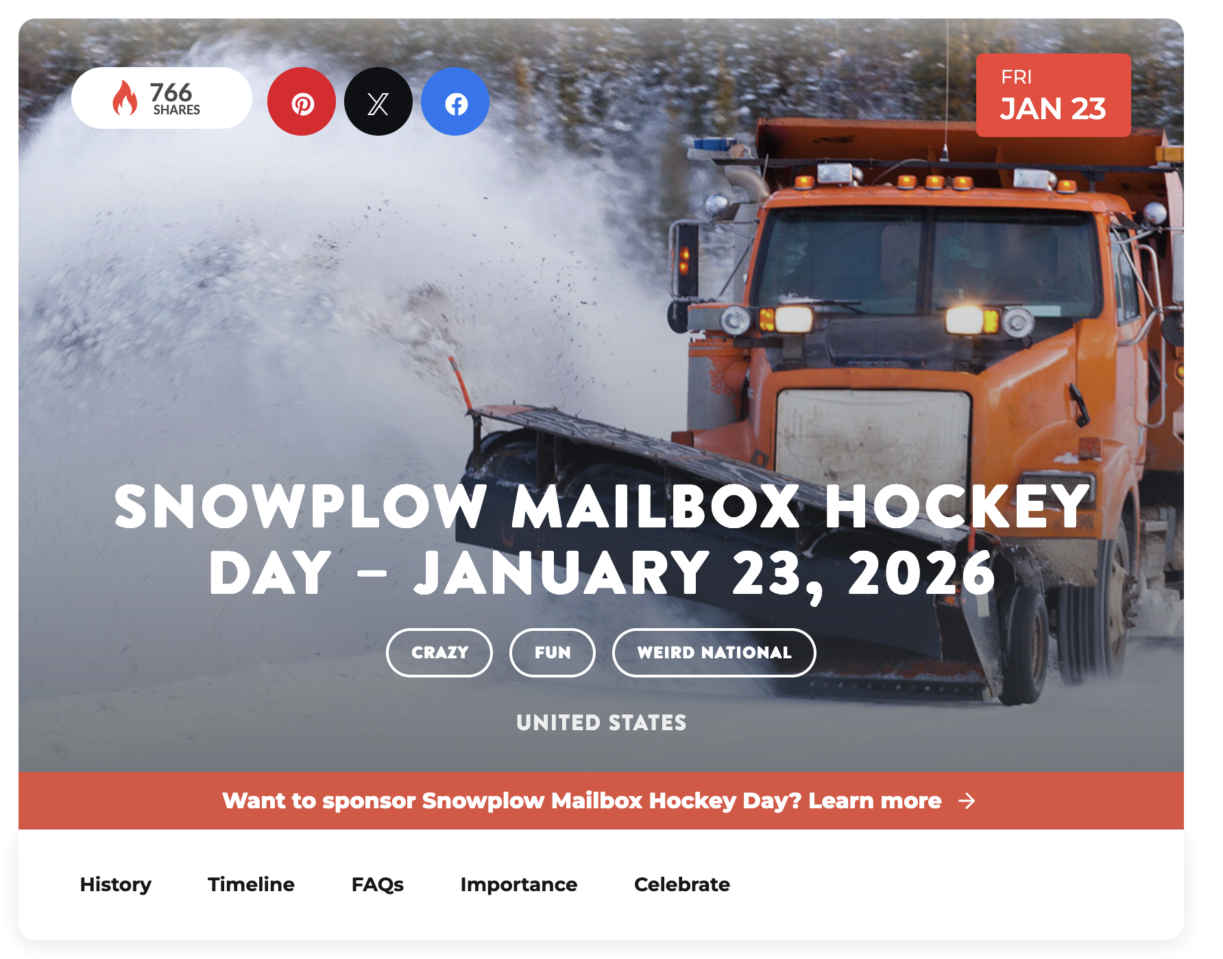 Snowplow Day